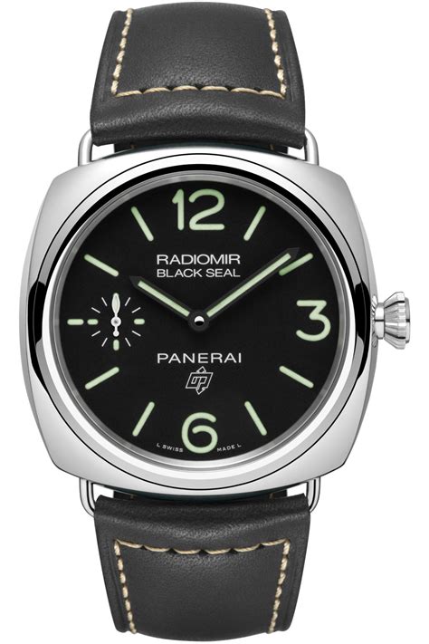 replica panerai black seal|panerai radiomir black seal pam00183.